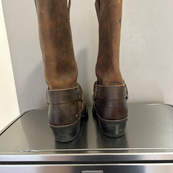 FRYE HARNESS BOOTS 12R WOMENS - Picture 3 of 6